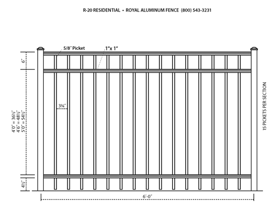 michigan aluminum fence